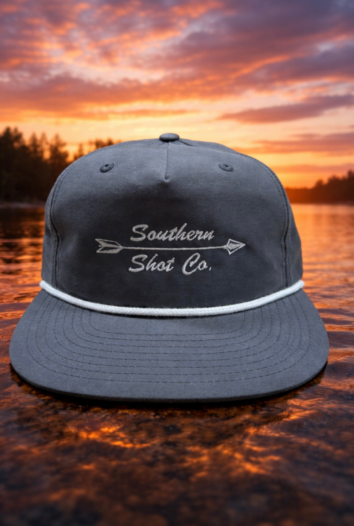 “SS” Arrow Hat - Grey